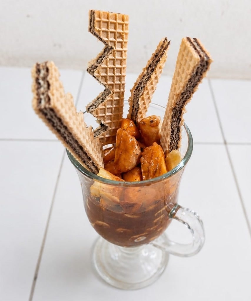 Homemade dessert — detail